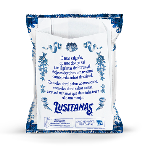 Lusitanas mockup trasera con bolsa